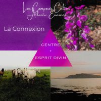 Composé Celte "CENTRE - ESPRIT DIVIN - LA CONNEXION"